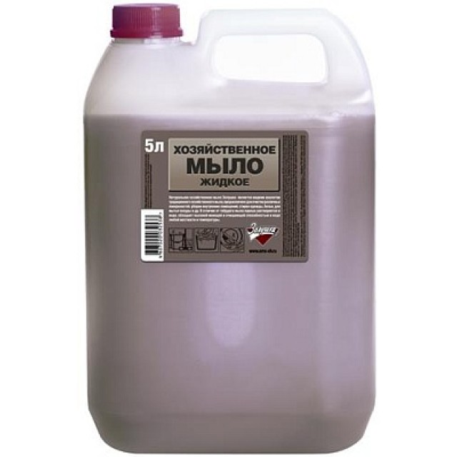 Мыло жидкое хозяйственное для рук 5л Золушка